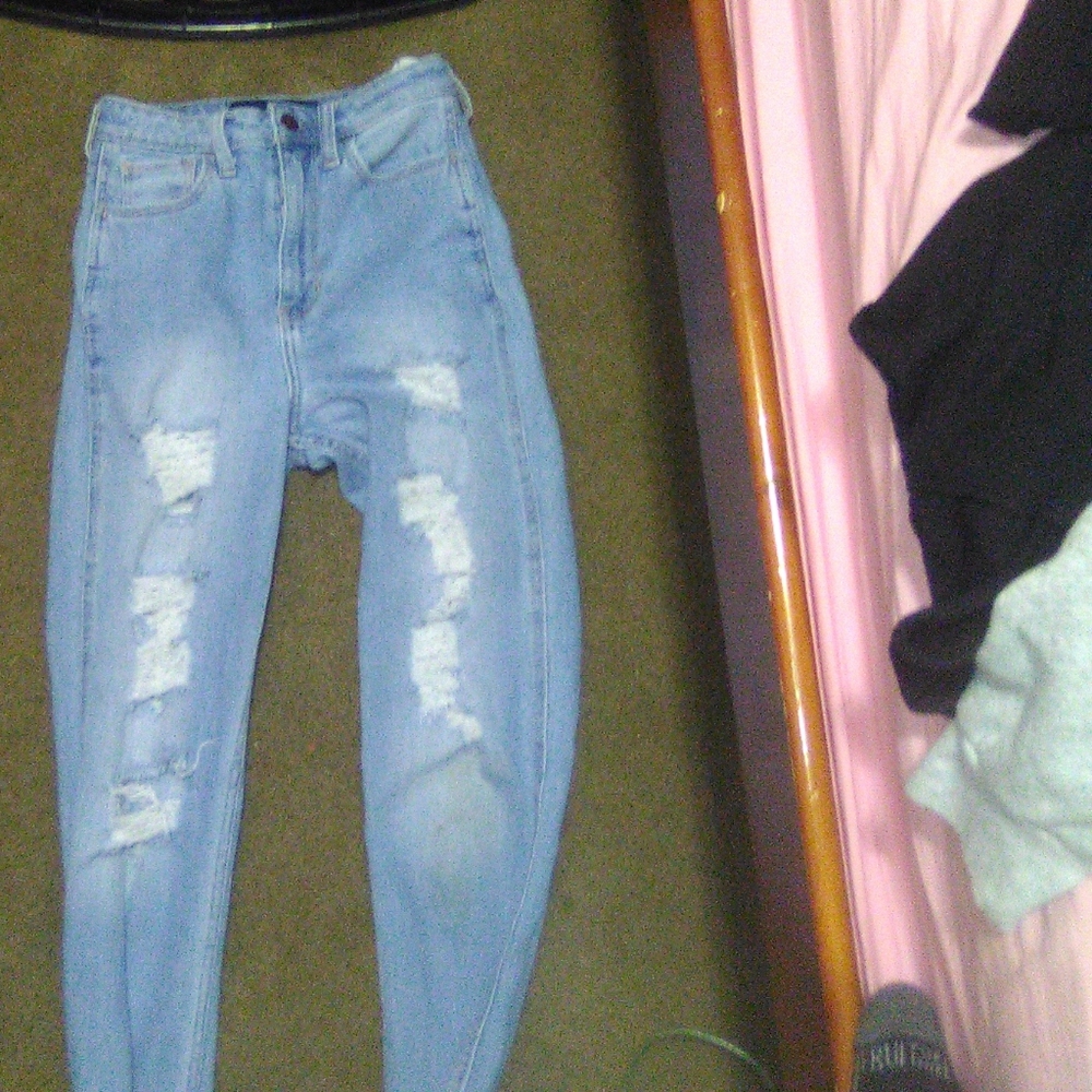 Hollister high waisted jeans